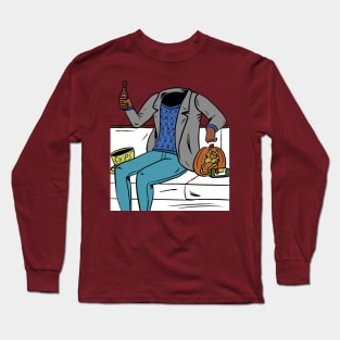 Headless Bojack Horseman Long Sleeve T-Shirt